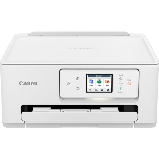 Canon PIXMA TS7650i Printer - White - Front shot 