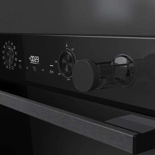 Hisense Hi4 BSA66221ADBGUK Built In Electric Single Oven - Black - Control panel