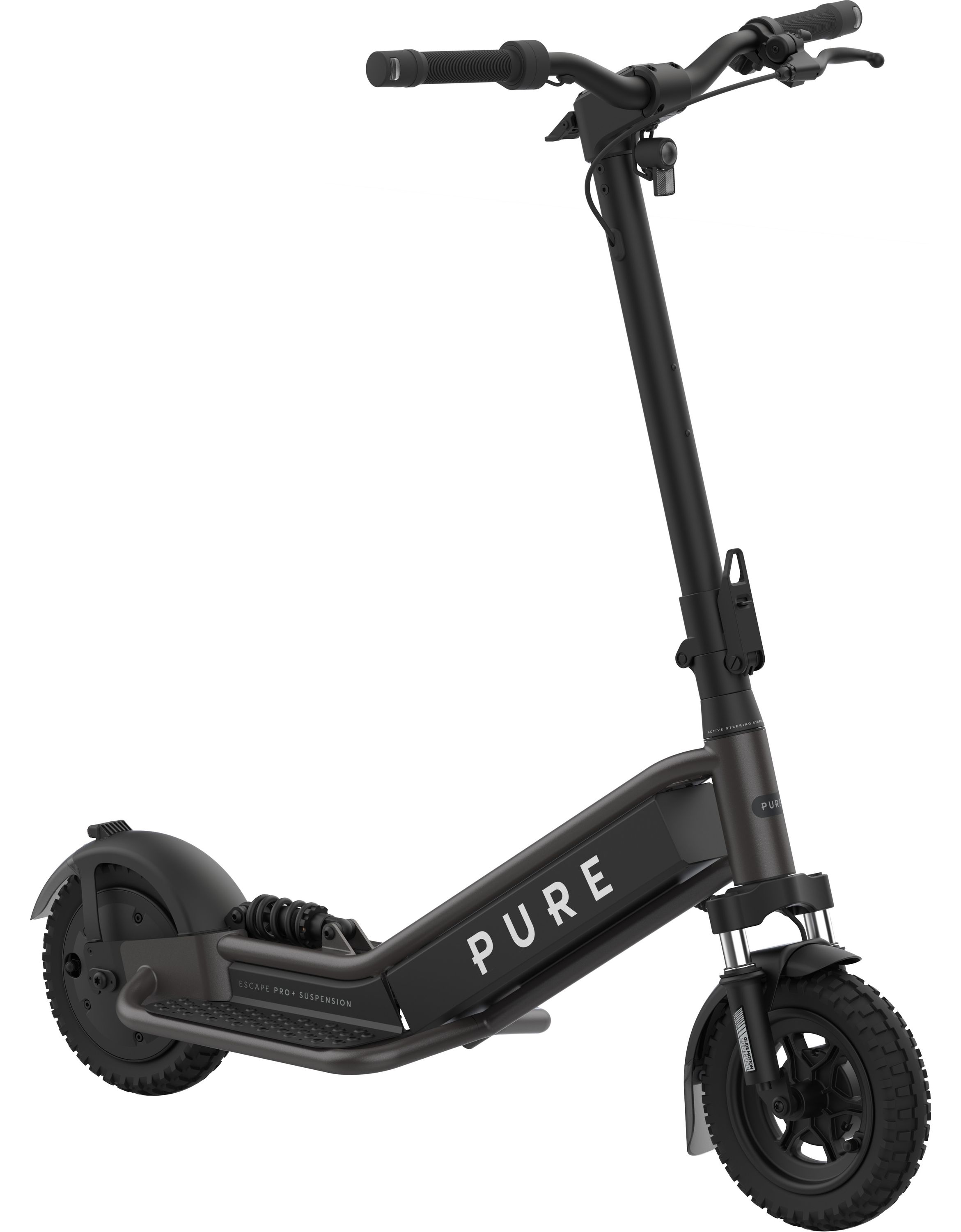 Pure Escape Pro + Suspension Electric Scooter Grey