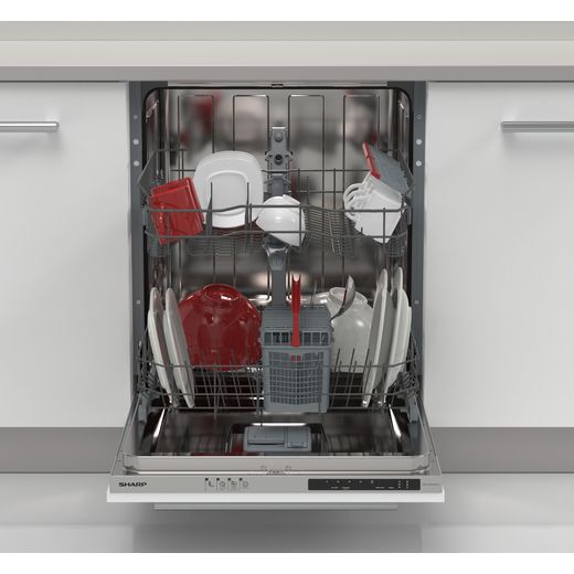 Sharp Home Appliances QW-NI13I49EX dishwasher Fully built-in 13 place settings A++_6