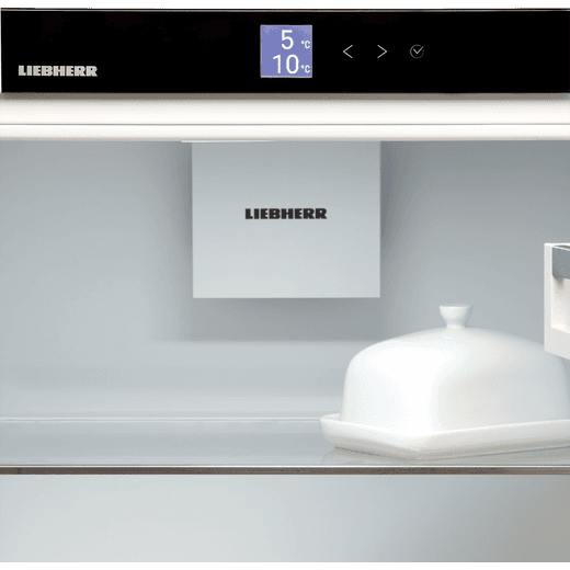 Liebherr Integrated Fridge Freezer with Fixed Door Fixing Kit - White