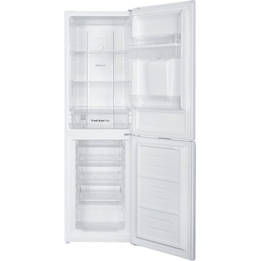 Candy CCH1T518EWWK-1 181cm 60/40 No Frost Fridge Freezer - White - Front with door open shot 