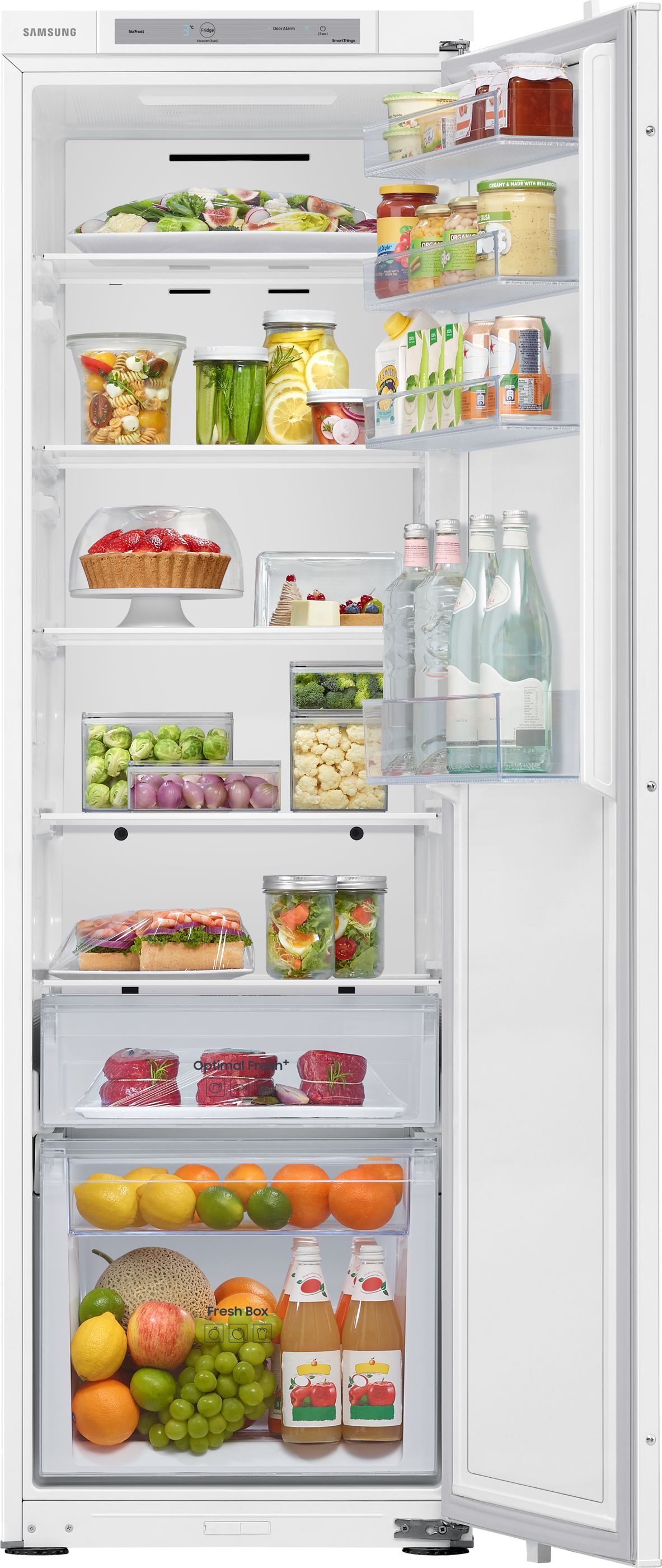 Samsung Integrated Larder Fridge - SpaceMax™ Technology - White - 289L - E Rated