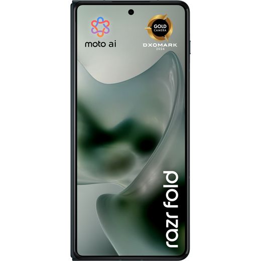 Motorola Razr 70 Fold 512GB in Blackend Blue - front shot