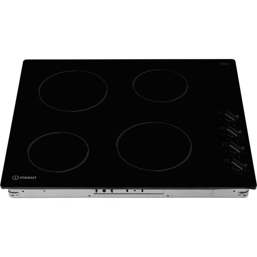 Indesit RI860C 58cm Ceramic Hob - Black