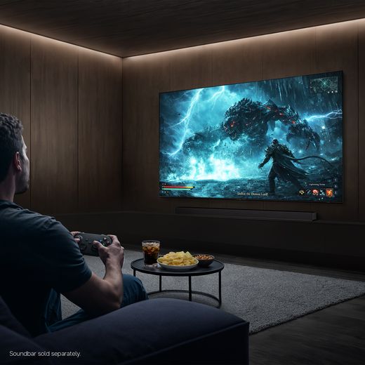 Samsung 65" 4K Ultra HD OLED Smart TV  - TV in room