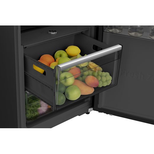 Hisense RL5K370GSFC Fridge - Stainless Steel - Close up