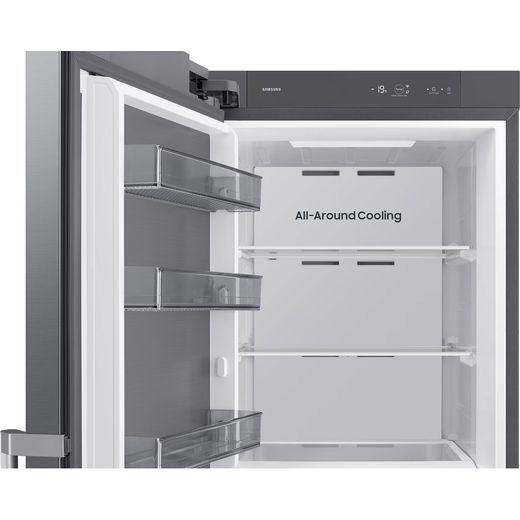 Samsung RI40 SpaceMax™ RZ70H32KDTEU 186cm Upright Freezer - Gentle Silver - Internal shot