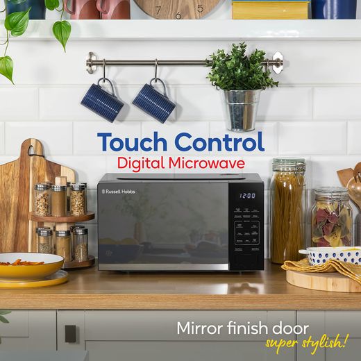 Russell Hobbs RHMT2005B 26cm High, Freestanding Small - Black - Annotation - Touch control shot