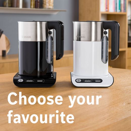 Bosch Styline TWK8631GB Kettle - White / Stainless Steel - Annotation - choose favourite shot