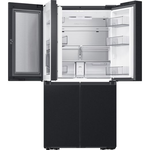 Samsung Family Hub™ American Fridge Freezer - Black - Doors open