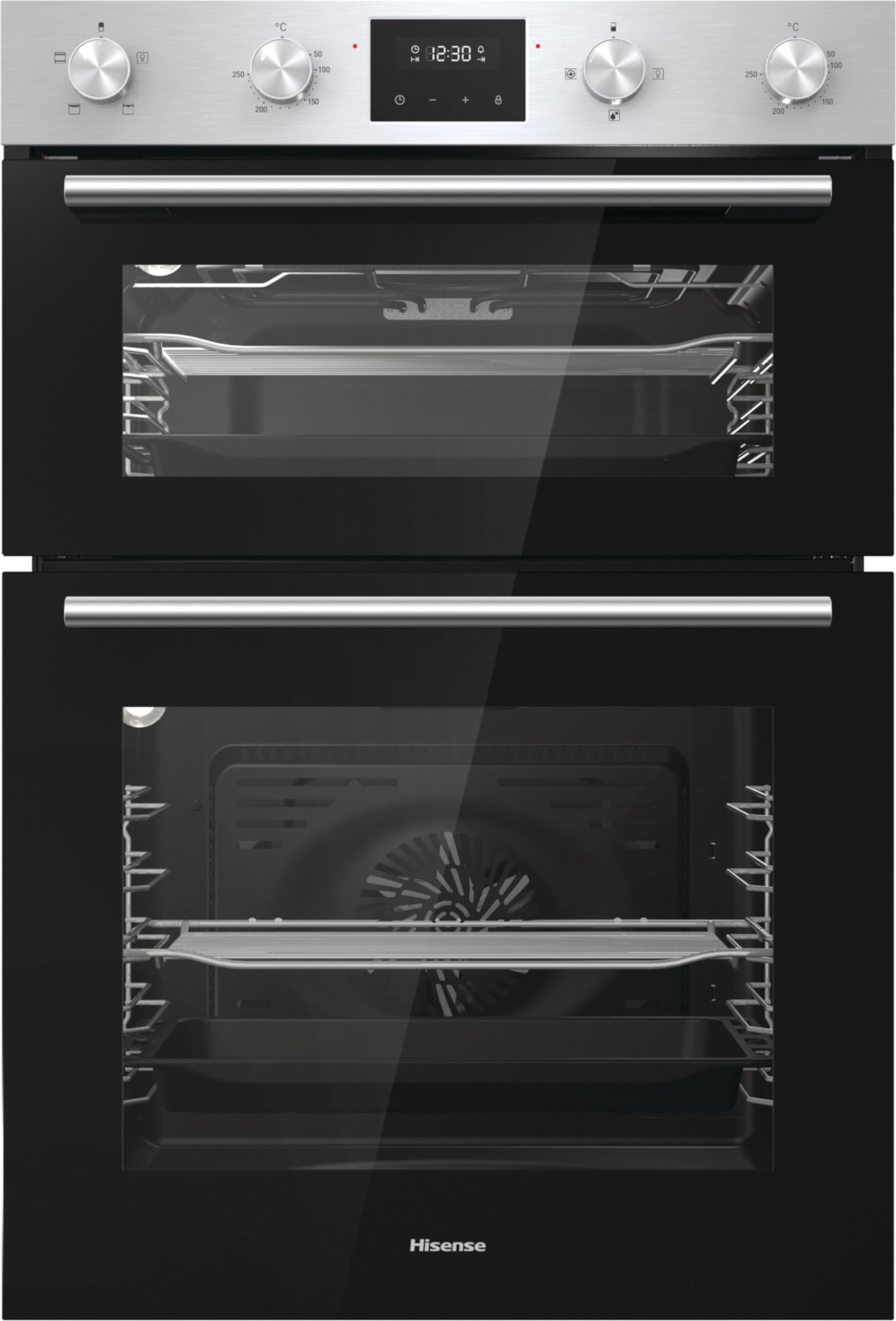 Hisense BID95211XUK Built In Electric Double Oven - Stainless Steel - A/A Rated, Stainless Steel
