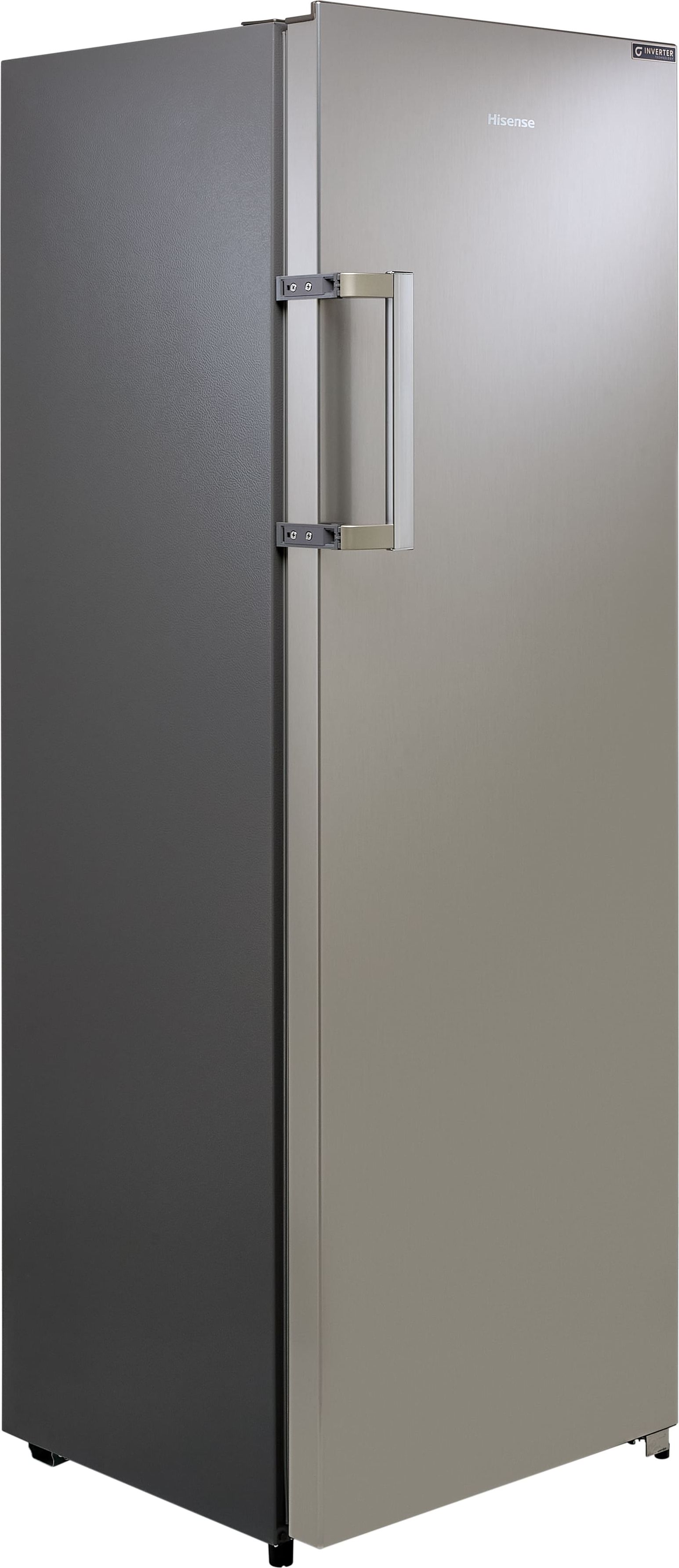 Hisense FV298N4ACE 172cm High Upright Freezer - Stainless Steel - E Rated, Stainless Steel