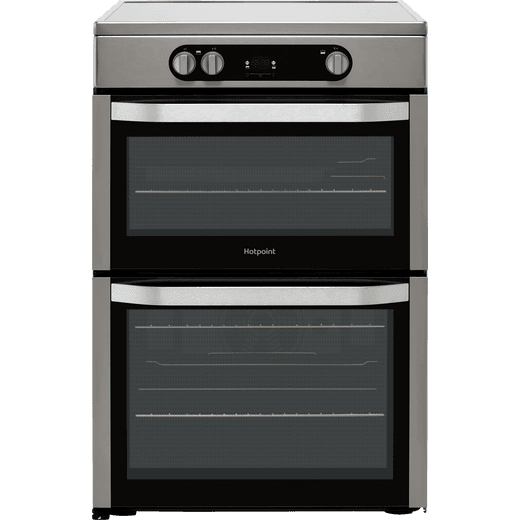 Hotpoint HDM67I9H2CX/UK Electric Cooker with Induction Hob - Silver - A/A Rated
