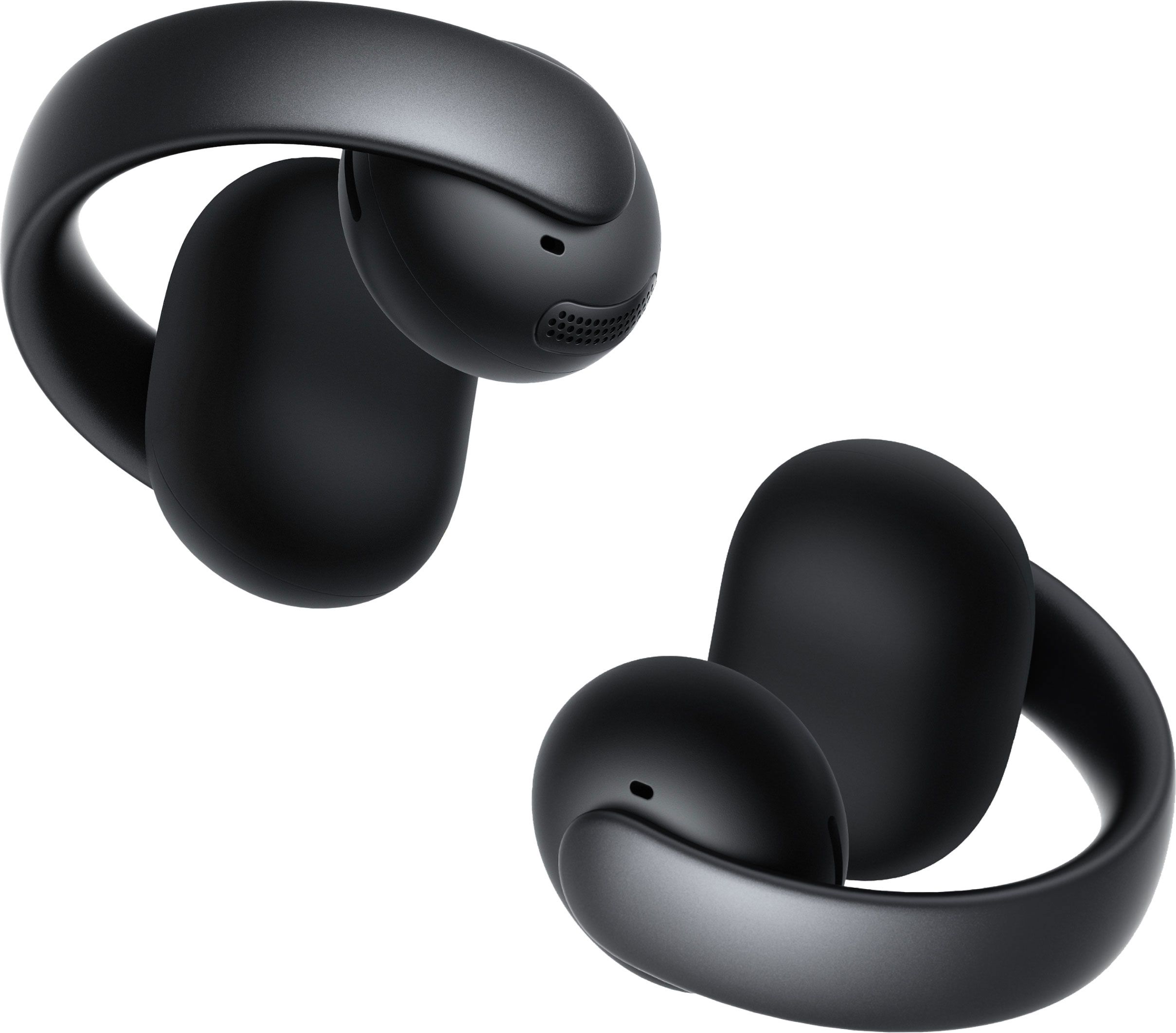 Soundcore AeroClip Open-Ear Clip-On Earbuds - Bluetooth 5.4 - Black