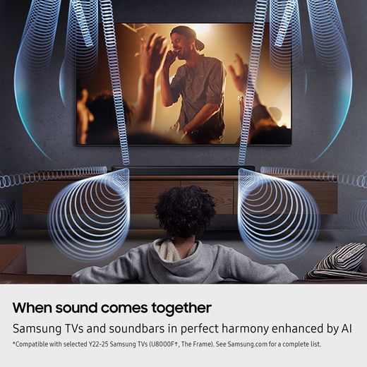 Samsung Q-Series HW-Q800F Bluetooth 5.1.2 Soundbar - Obsidian Black - Annotation - AI