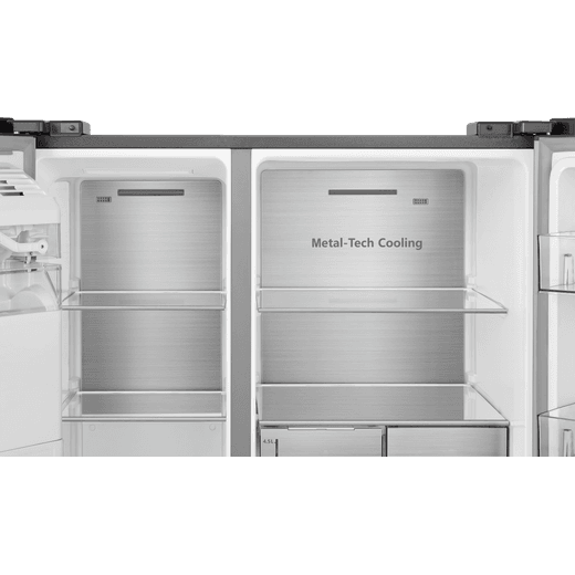 Hisense American Fridge Freezer - Fridge compartment
