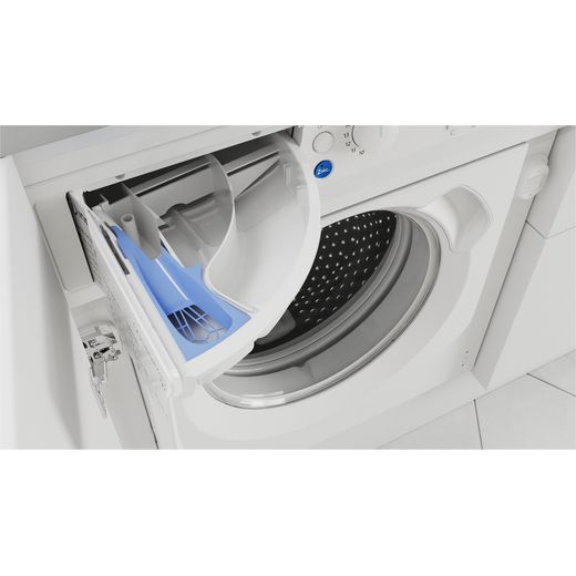 Indesit Integrated / Washer Dryer - White - Detergent drawer