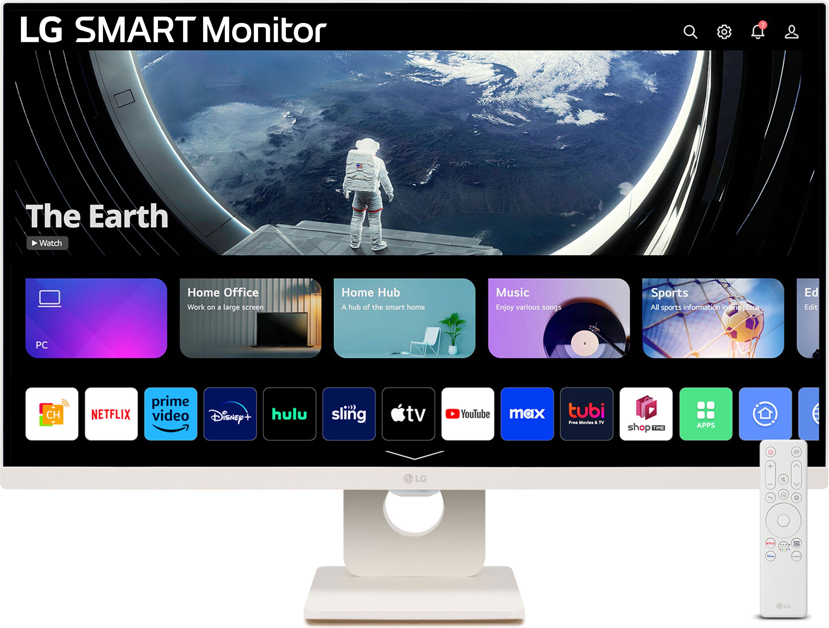 LG 27" Full HD 100Hz Monitor - White