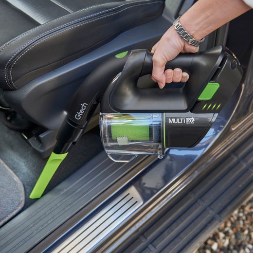 Gtech Multi MK2 K9 1-03-195 Cordless Vacuum Cleaner with up to 20 Minutes Run Time - pixel - Person using handheld mode to clean car shot