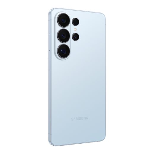 Samsung Galaxy S26 Ultra 512GB Smartphone in Sky Blue - Back right perspective shot