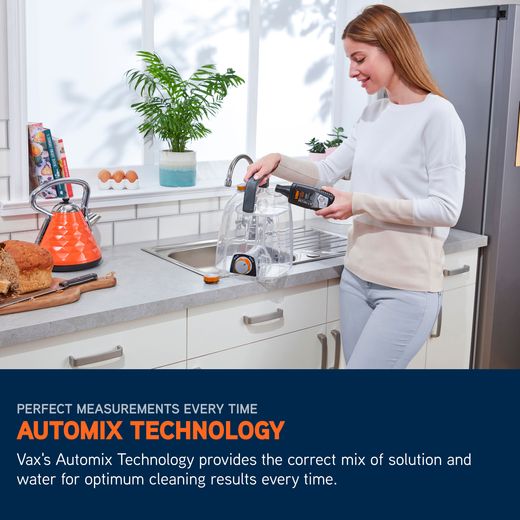 Vax Rapid Power Revive CWGRV011 Carpet Cleaner - Annotation - Automix technology shot