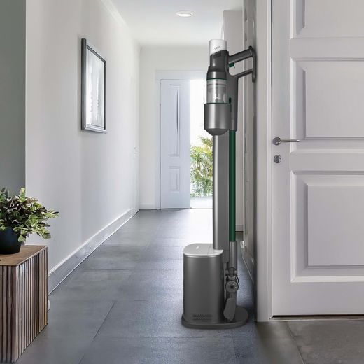 Tower VL220 Cyclone Dust Station T527102 Upright Vacuum Cleaner - Vacuum in hall way shot