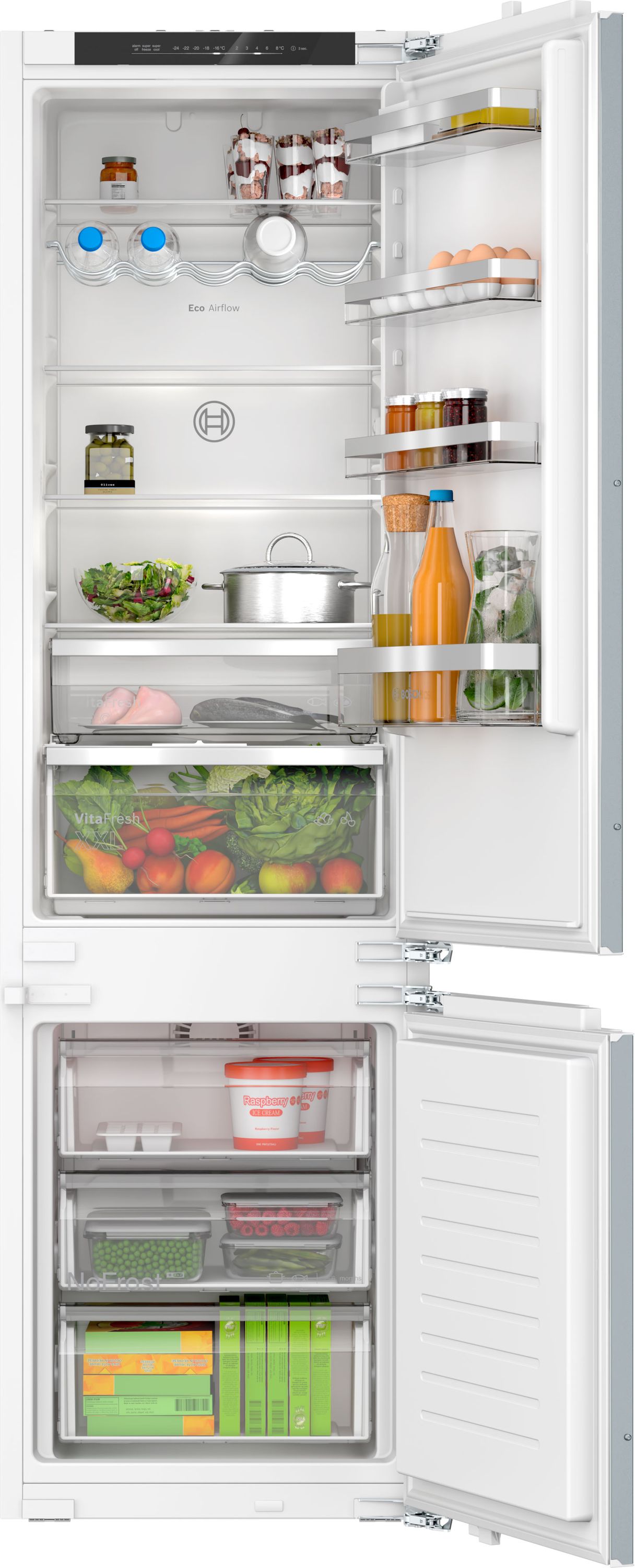 Bosch - KIN96VFD0G - Integrated Fridge Freezer - 194cm - 70/30 - Frost Free