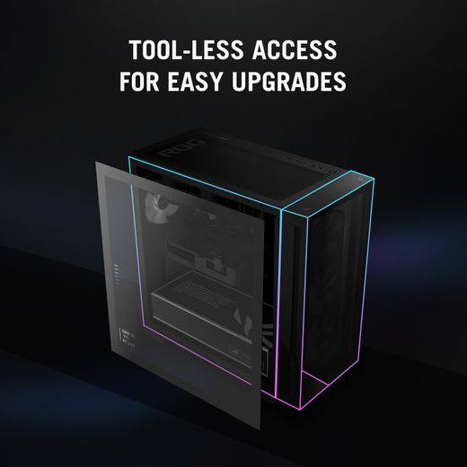 ASUS ROG G700 - Black - Annotation - Tool-less access