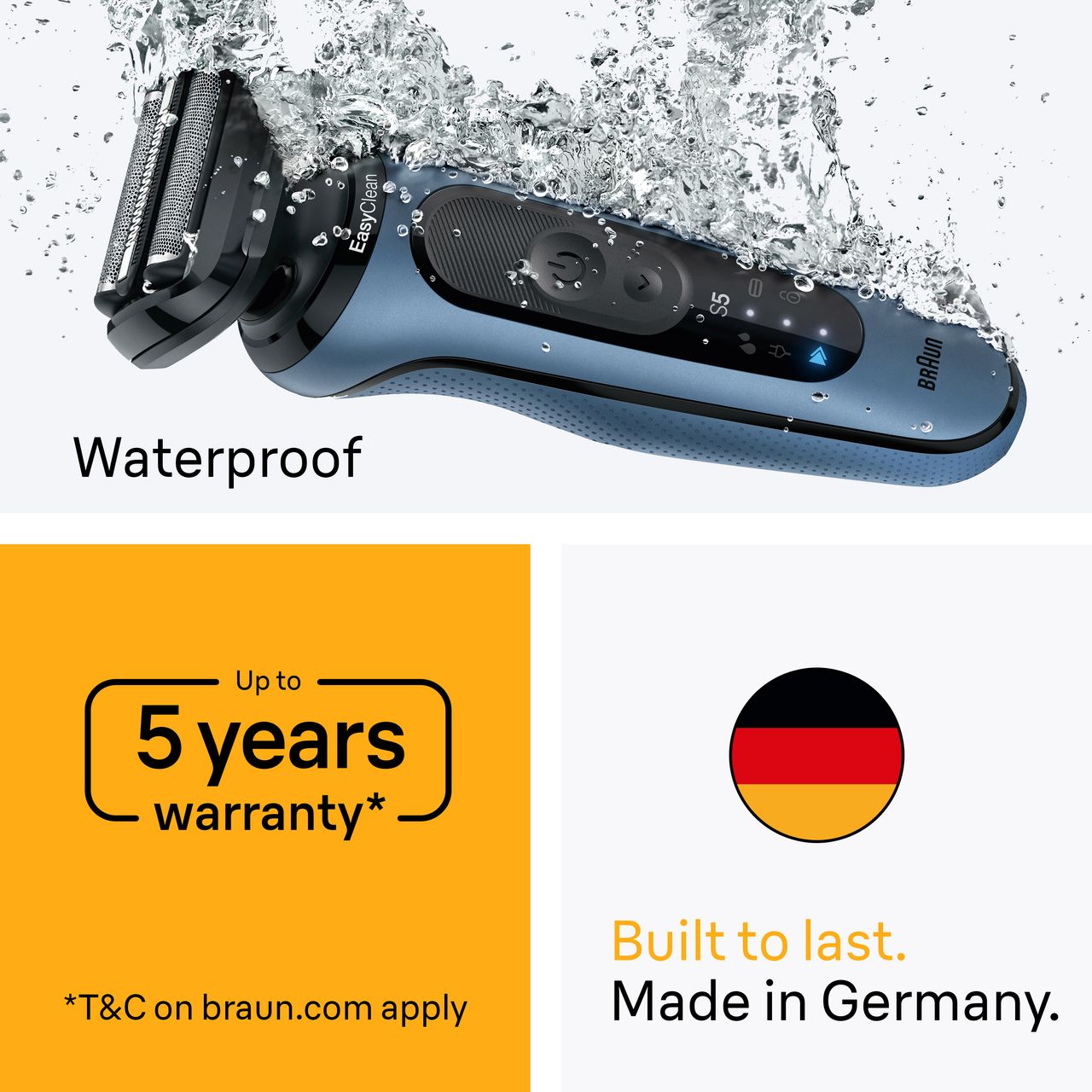 Braun 52-N1200S Men's Shaver | ao.com