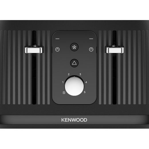 Kenwood Dawn TFP09.000BK 4 Slice Toaster - Black - Control panel shot