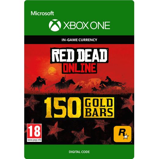 Red Dead Redemption 2 150 Gold Bars For Xbox One Digital Download