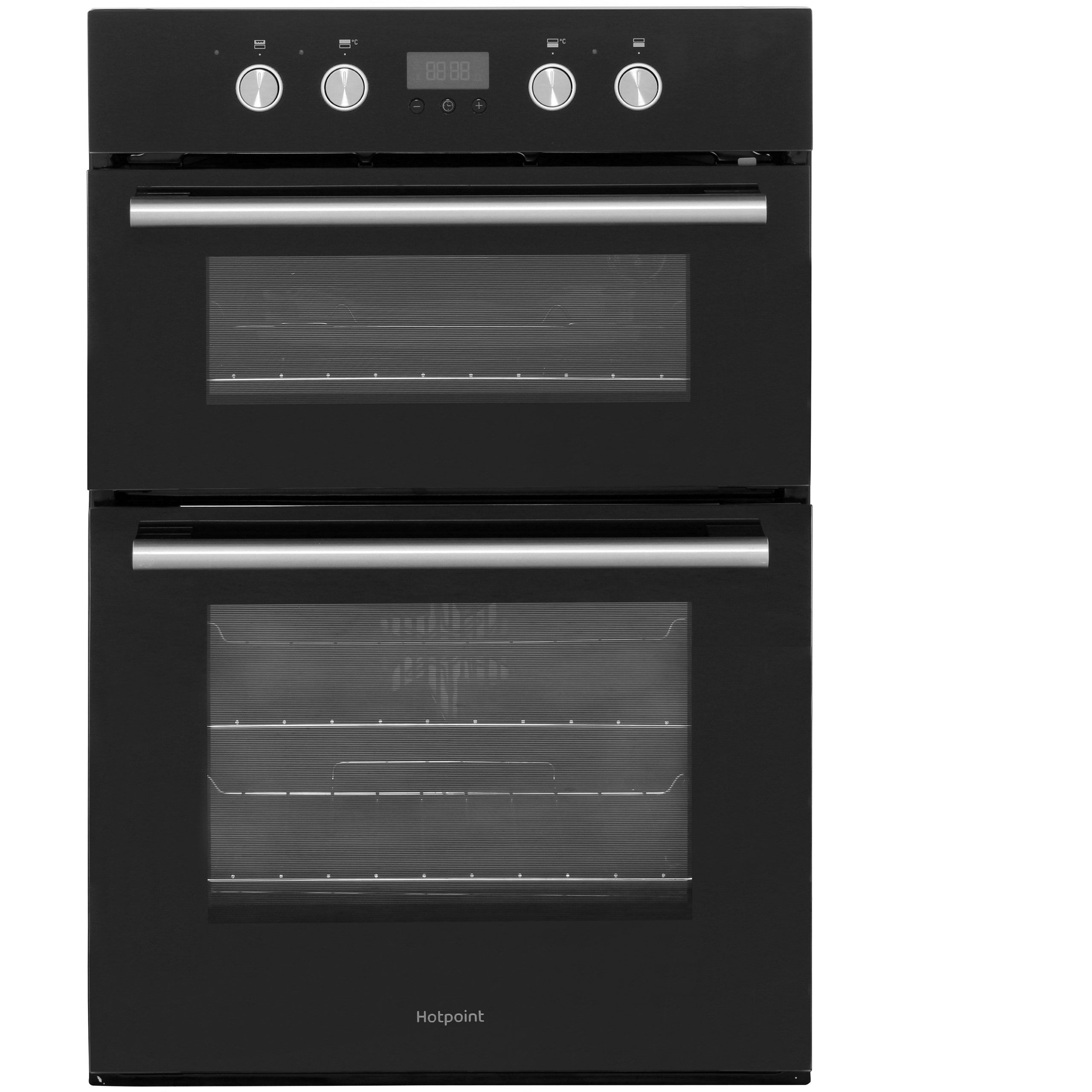 Hotpoint Class 2 DD2844CBL Built In Electric Double Oven - Black - A/A Rated, Black