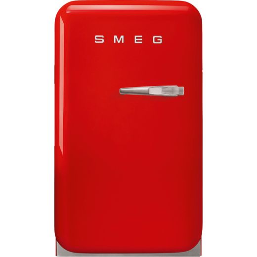 Smeg Left Hand Hinge FAB5LRD3 Fridge - Red - D Rated