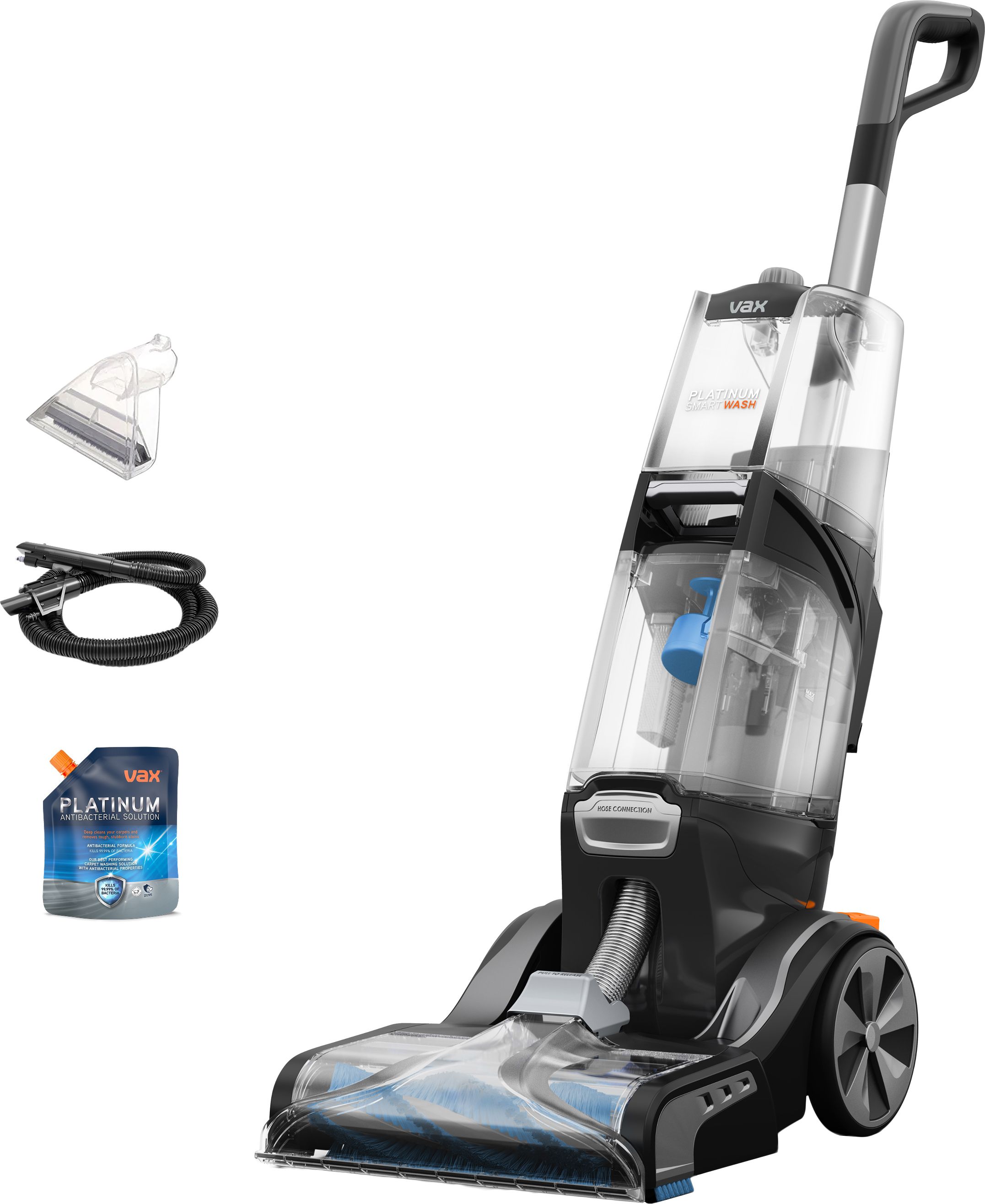 Vax - Platinum SmartWash Classic - Carpet Cleaner - Silver