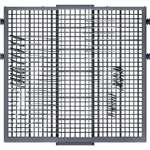 Hoover H-DISH 500 Fully Integrated Standard Dishwasher - Anthracite - top cutlery basket shot