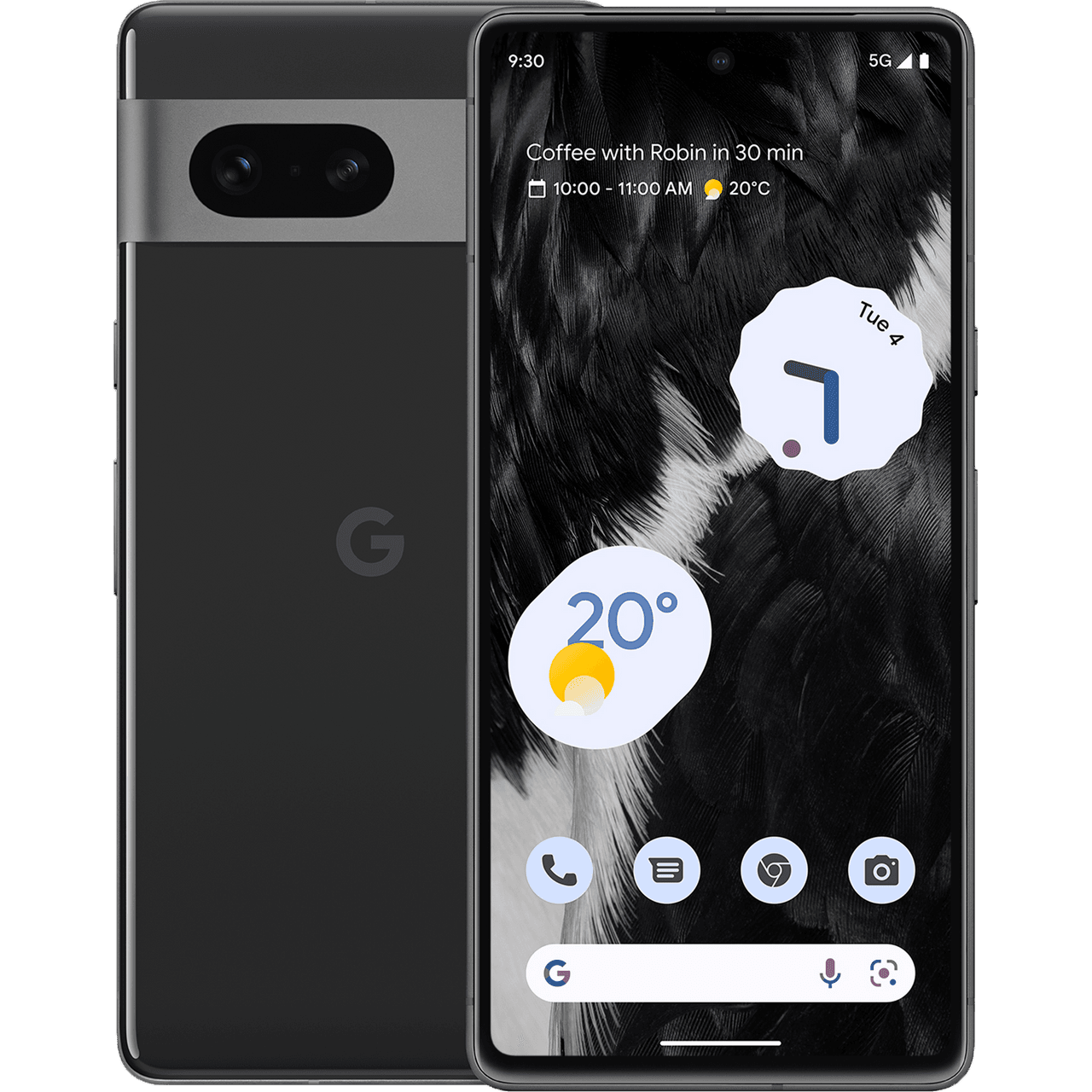 Google Pixel 7 5G Phone | Obsidian Black | GA03923-GB | ao.com