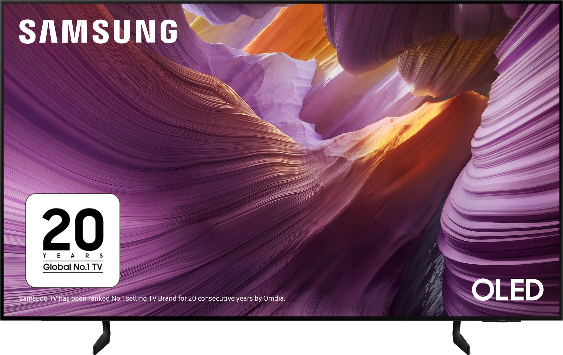 Samsung S85F 83" 4K OLED Smart TV - Black - QE83S85F