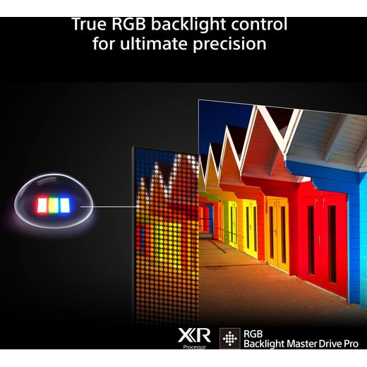 Sony Bravia 7 II 65" 4K Ultra HD Mini RGB Smart Google TV [2026] - Annotation - RGB Backlight Master Drive Pro