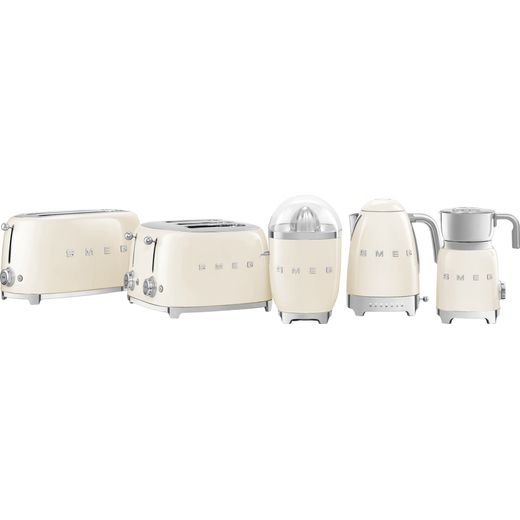 Smeg 50's Retro KLF04CRUK Kettle with Temperature Selector - Cream