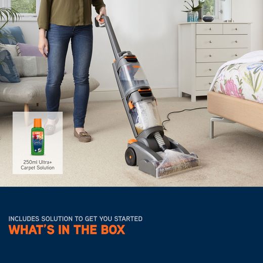 Vax Dual Power W86-DP-B Carpet Cleaner - Annotation - Whats in the box shot