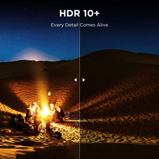 TCL 75" 4K Ultra HD Smart Fire TV  - Annotation - HDR 10+