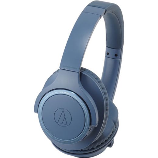 Audio Technica ATH-SR30BT Head-band Bluetooth Headphones - Blue