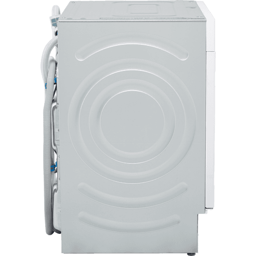 NEFF N50 Integrated 8Kg Washing Machine - White - Side shot