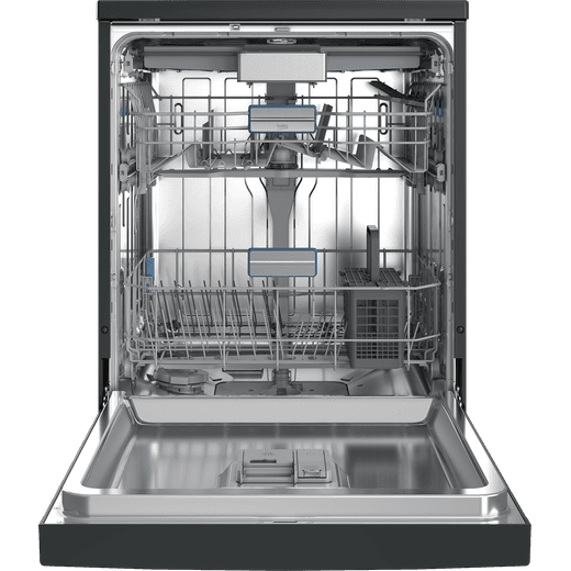 Beko b300 Standard Dishwasher - front shot of door open with nothing inside