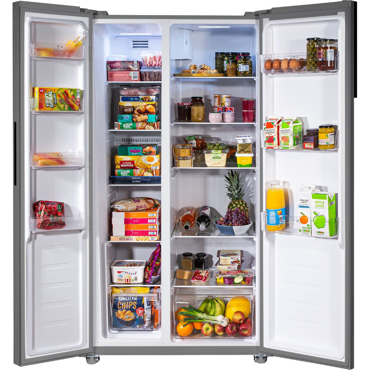 Russell Hobbs 442L American Fridge Freezer | RH90AFF201SS | ao.com