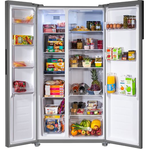 Russell Hobbs RH90AFF201SS fridge-freezer Freestanding 442 L E Stainless steel_4