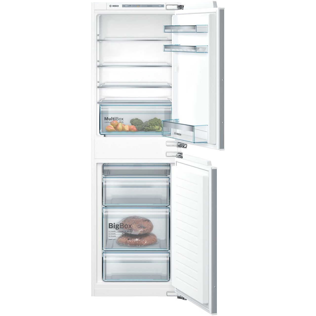 Bosch Serie 4 KIV85VFF0G Integrated 50/50 Fridge Freezer with Fixed Door Fixing Kit Review