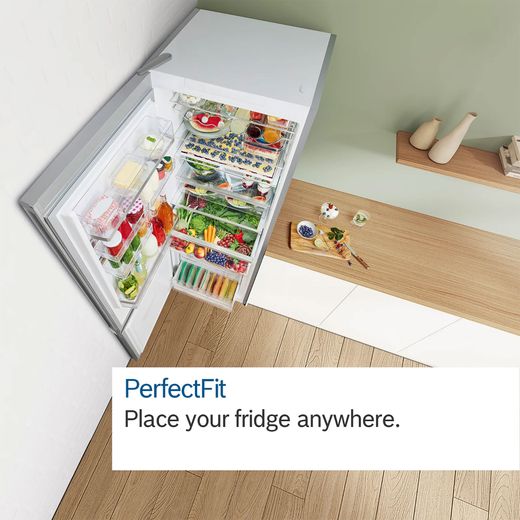 Bosch Series 4 70/30 Fridge Freezer - White - Annotation - PerfectFit