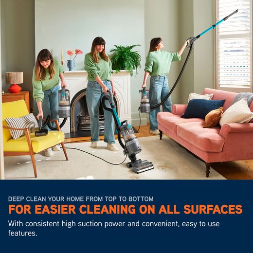 Vax LiftOut Reach Pet-Design CDUP-LORP Upright Vacuum Cleaner - Annotation - Easier cleaning shot